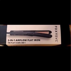 Brand new in box 2 in 1 air flow flat iron curler